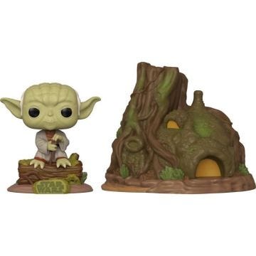 Figurine Funko Pop! Town: Star Wars - Yoda's Hut