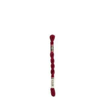 Fil Coton Perlé - DMC - N5 - Couleur 814 - Marron - 100% Coton - 15 mètres