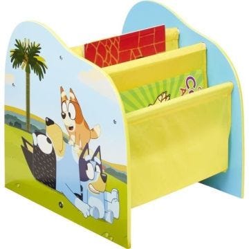Bibliothèque à pochettes pour enfants - Rangement de livres pour chambre d’enfant BLUEY