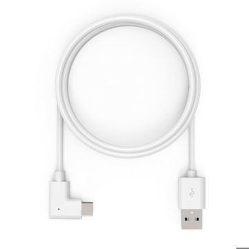 Câble USB - COMPULOCKS - 6ft USB-A vers USB-C - 90 degrés - Noir - USB 2.0