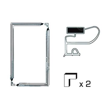 Joint de porte universel - SOS ACCESSOIRE - 0015978 - 1300X700mm - Réfrigérateur - Congélateur