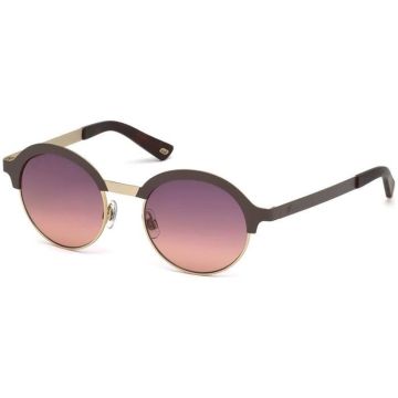 SUNGLASSES - POLARIZED FASHION SUN GLASSES WEB EYEWEAR DORADO- MORADO DEGRADAO WOMAN WE0174-32Z