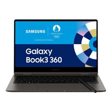 PC Portable - Samsung - Galaxy Book3 360 - 13,3'' - Intel Core i5 - 16 Go RAM - 512 Go SSD