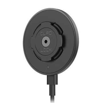 Tête de charge sans fil pour voiture/bureau Quad Lock - Noir - TU