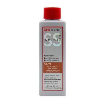 Couleur liquide lumineuse - FAROUK - Chi Ionic Shine Shades Liquid Couleur 50-7r - Gris - Mixte - Intérieur