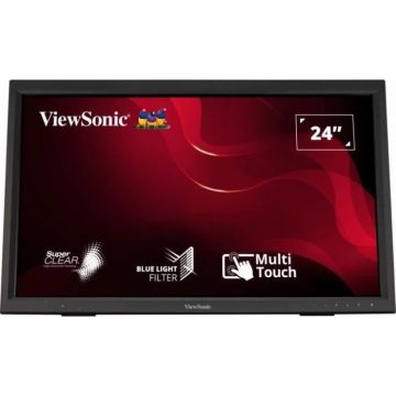 VIEWSONIC TD2423 - Écran LED - 24" (23.6" visualisable) - écran tactile - 1920 x 1080 Full HD (1080p) @ 75 Hz