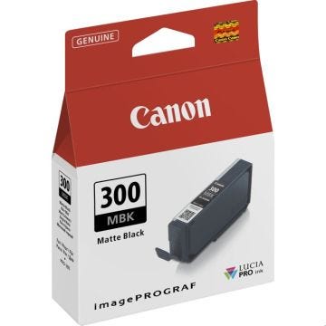 Cartouche d'encre CANON PFI-300 RPO Noir - Pack de 1