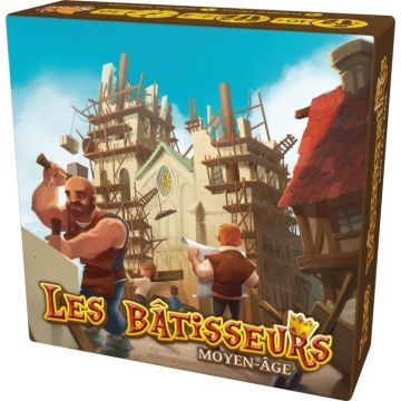 Bâtisseurs (Les) : Moyen âge - Asmodee - Jeu d'ambiance -Dès 10 ans