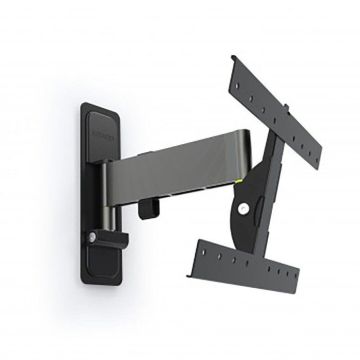 Support mural - Erard - Exo OLEDTW2 - Aluminium titane - Compatible tous écrans - Prémonté