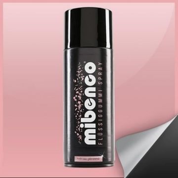 Mibenco LIQUIDE CAOUTCHOUC SPRAY 400 ML BRIGHT ROSE PALE - MIBENCO