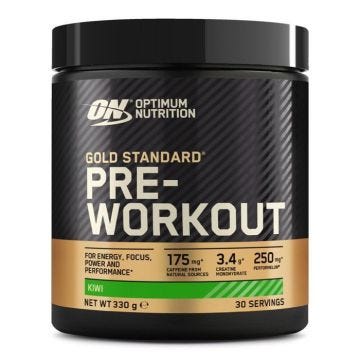 Gold Standard pré- 330g Kiwi Optimum Nutrition Pre-entrainement