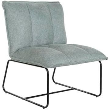 Fauteuil - HOME ESPRIT - Noir - 1 place - Intérieur - Dimensions 68 x 47 x 73 cm