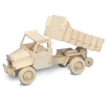 Camion QUAY - Kit de construction en bois FSC - Beige - Enfant - Mixte