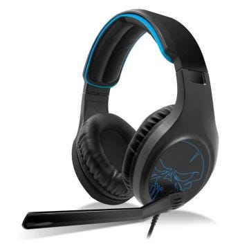 SPIRIT OF GAMER – ELITE-H20 – Casque Gamer Noir - Simili Cuir - Microphone Flip and Mute – PC - PS4 -PS5- XBOX ONE - Switch