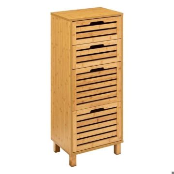 5five - meuble 4 tiroirs bambou "sicela"