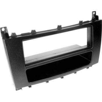 Adaptateur de façade 1-DIN avec vide poche Mercedes C class (203) 2004 >