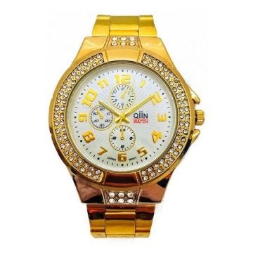 Montre Femme - Qiin - 0312WESUS - Quartz - Acier - 39 mm