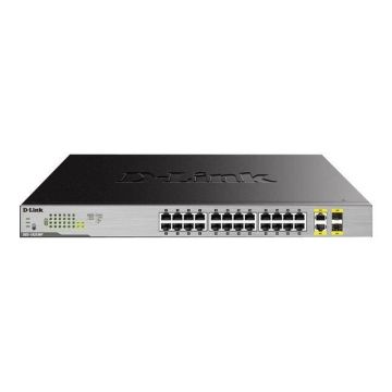 D-LINK Switch 24 ports - DGS-1026MP - PoE+ 10/100/1000Mbps