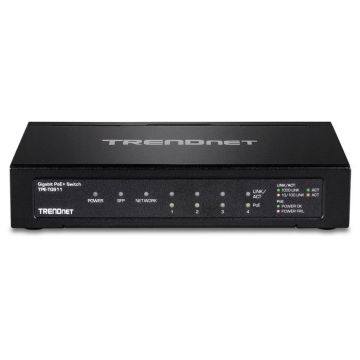 TRENDnet TPE-TG611 Commutateur 6 Ports PoE+ Gigabit TPE-TG611