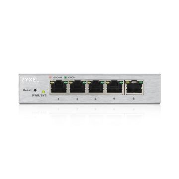 ZYXEL Commutateur Ethernet GS1200-5 5 Ports Gérable - 2 Couche supportée - Paire torsadée - Bureau