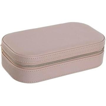 Boîte à bijoux - HOME ESPRIT - Rose clair - 10 x 18,5 x 5 cm - Multicolore - S3056319