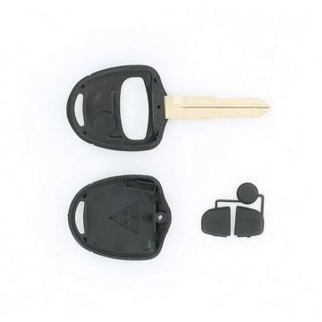 COQUE CLE ADAPTABLE MITSUBISHI 2 BOUTONS LAME CRANTEE FIXE MIT21