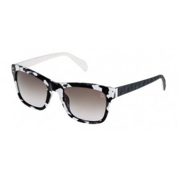 Lunettes de soleil - STO - STO829-07RG - Couleur Noir/Blanc - Verres Gris Dégradé - Protection Catégorie 3