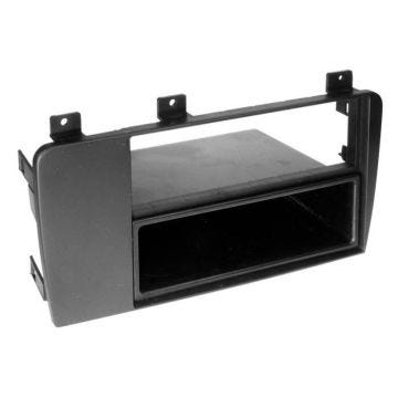 Adaptateur de façade 2-DIN avec vide poche Volvo V70 / 60 / XC 70 noir