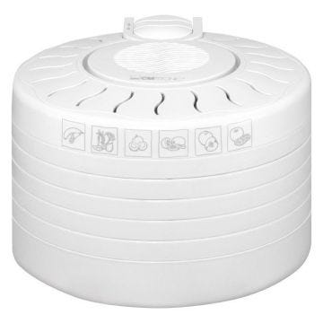 Déshydrateur - CLATRONIC - DR 2751 Blanc - 5 niveaux empilables - 3,5 kg d'aliments - 250 Watt
