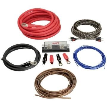 Set de connexion pour ampli HiFi auto ACV WK-35 - Câble d'alimentation - 35 mm² - CCA