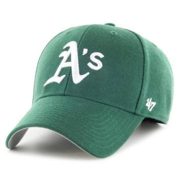 Casquette 47 Brand Relaxed Fit - MVP Oakland Athletics vert - Homme - Sportswear