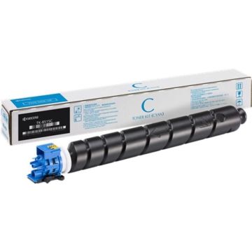 Cartouche de toner KYOCERA TK 8515C originale pour TASKalfa 4053ci, 5052ci, 5053ci, 6052ci, 6053ci - Cyan