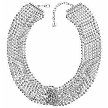 Collier femme DKNY JEWELRY THE CITY STREET 5520067. Argent. Mousqueton. Laiton.