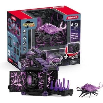 BattleCave Isopode des Ténèbres, Extension de l'arène, SCHLEICH 42675 Eldrador Creatures, dès 7 ans