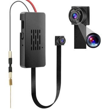 Mini Caméra Espion Wifi Bouton Vidéosurveillance Full HD 1080p Android iOs +SD 4Go +SD 64Go YONIS