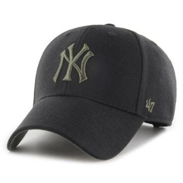 Casquette 47 Brand Low Snapback - BALLPARK New York Yankees - Homme - Noir et blanc