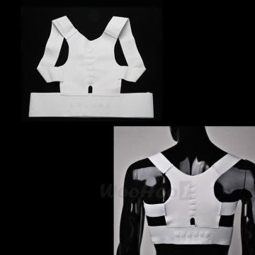 Ceinture Gilet Magnétique Correcteur Posture 120cm Soulager Douleur Dos