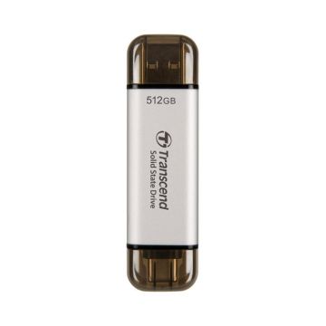 SSD Externe - TRANSCEND - ESD310S - 512 Go - USB 3.2 Gen 2 - Taux de transfert 10 Gbit/s