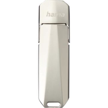Hama Uni-C Deluxe USB-Stick 128 GB USB Typ-C 3.2 Gen 1 (3.1 Gen 1) Silber () - 00213100