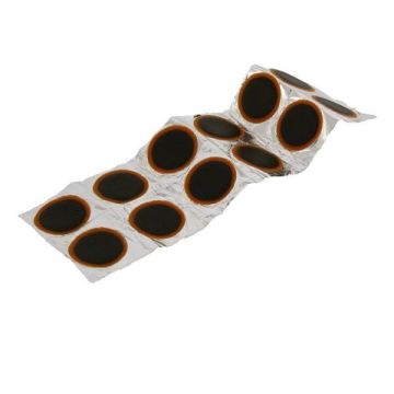 Dresco plâtre en chambre à air 25 mm caoutchouc noir 12 pièces