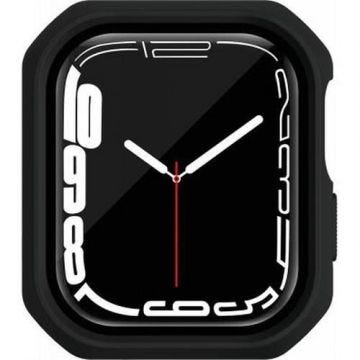 Coque pour Apple Watch 42-44mm Hybrid Renforcée Solid R 100% Plastique recyclé Itskins Noir
