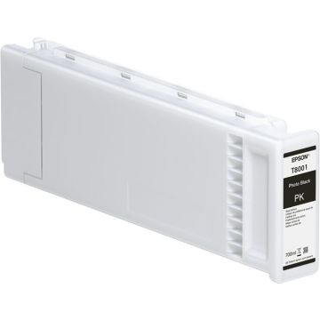 Cartouche d'encre Epson T8001 photo noire 700 ml pour SureColor SC-P10000, SC-P20000