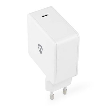 Chargeur mural - NEDIS - WCGPD100W100WT - USB-C - 100 W - Charge rapide