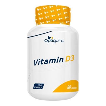 Vitamine D Optigura - Vitamine D3 - 90 Comprimés