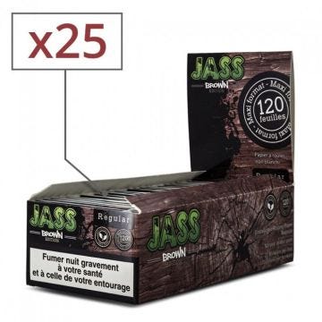 papier à rouler jass brown x 25