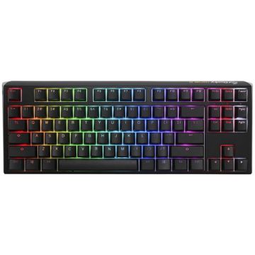 Ducky Channel One 3 TKL Black (Cherry MX Black) - Clavier haut de gamme - format TKL - interrupteurs mécaniques noirs (switches Cher