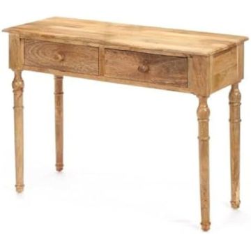 Meuble d'entrée - GIFT DECOR - 19168 - 2 tiroirs - Bois massif - Multicolore