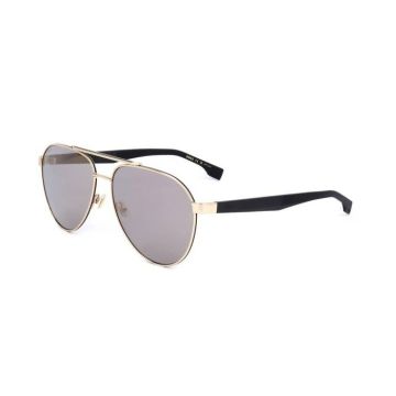 Lunettes de Soleil Hugo Boss BOSS 1485/S 60/15/145 RHL GOLD BLACK STAINLESS STEEL MAN HUB SUN BOSS 1485/S RHL 60 15 145
