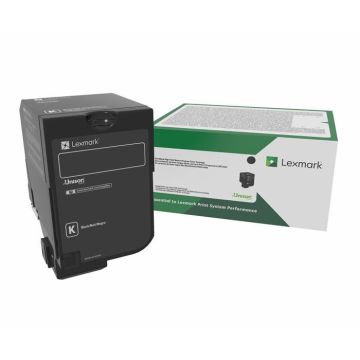 Cartouche de toner noir Lexmark - Laser - 13000 Pages - Pack de 1 - CS727de, CS728de, CX727de