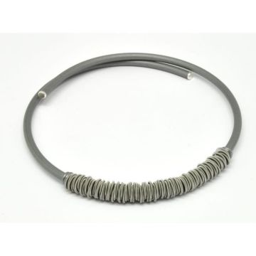 Collier ressort - Collection CMLPB Argenté